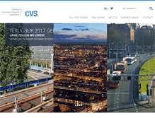 Tablet Screenshot of cvs-congres.nl